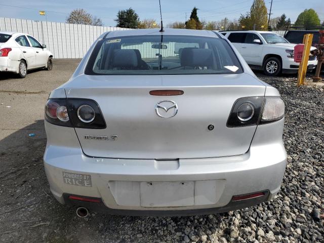 JM1BK12F581865353 - 2008 MAZDA 3 I SILVER photo 6