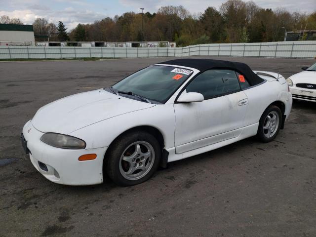 4A3AX35G0XE152720 - 1999 MITSUBISHI ECLIPSE SPYDER GS WHITE photo 1