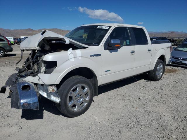 1FTFW1ET7DKF14827 - 2013 FORD F150 SUPERCREW WHITE photo 1