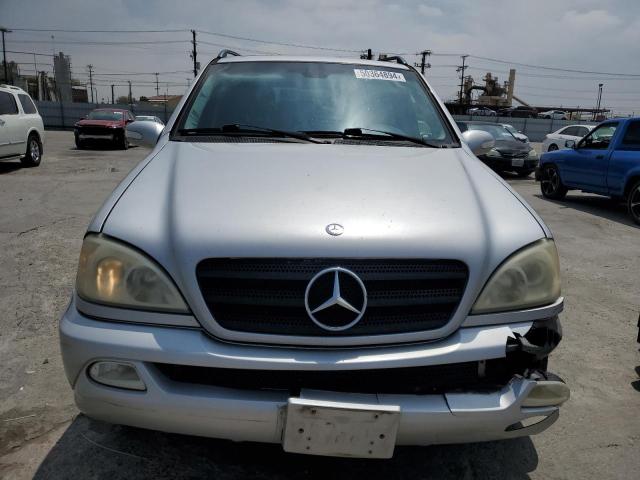 4JGAB57E24A487856 - 2004 MERCEDES-BENZ ML 350 SILVER photo 5