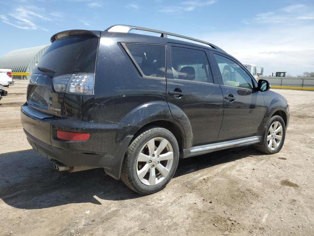 JA4JT4AX1AZ019386 - 2010 MITSUBISHI OUTLANDER XLS BLACK photo 3