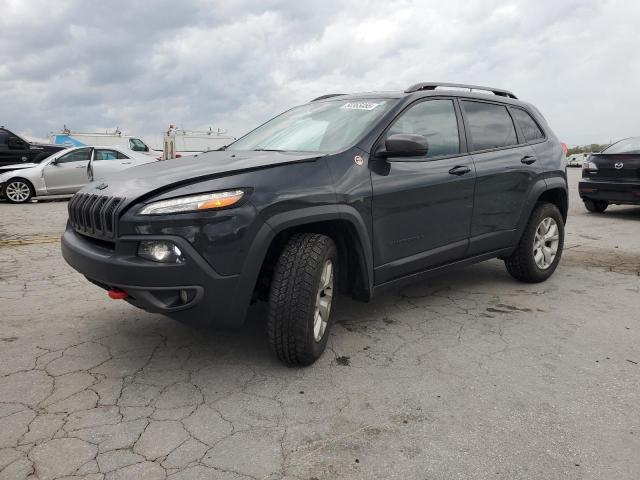 1C4PJMBS0HW525425 - 2017 JEEP CHEROKEE TRAILHAWK CHARCOAL photo 1
