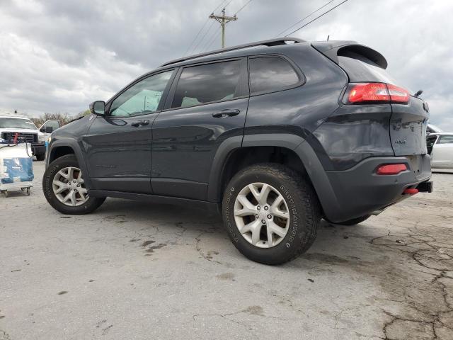 1C4PJMBS0HW525425 - 2017 JEEP CHEROKEE TRAILHAWK CHARCOAL photo 2