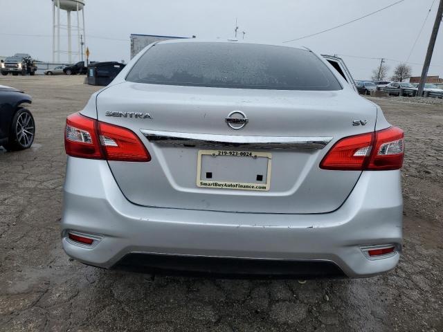 3N1AB7APXHY406388 - 2017 NISSAN SENTRA S SILVER photo 6