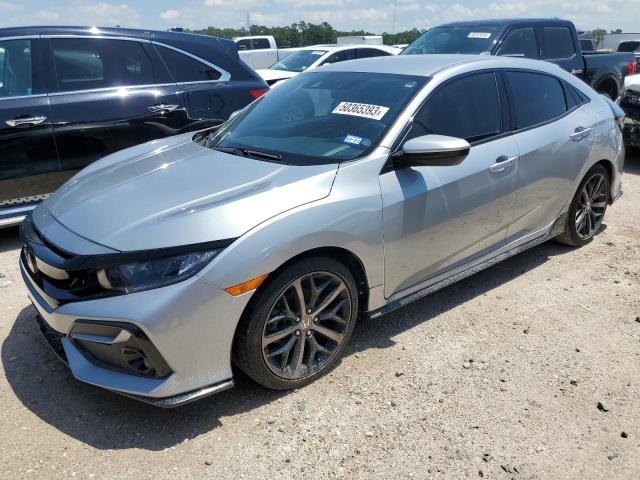 SHHFK7H49MU204046 - 2021 HONDA CIVIC SPORT 银色 照片 1