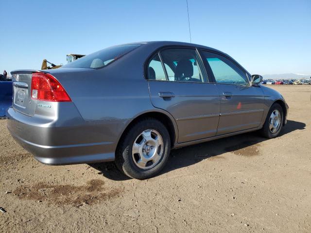 JHMES96605S022154 - 2005 HONDA CIVIC HYBRID GRAY photo 3