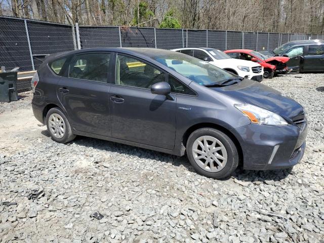 JTDZN3EU9C3153632 - 2012 TOYOTA PRIUS V GRAY photo 4