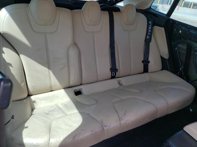 5YJSA1H18EFP38274 - 2014 TESLA MODEL S ლურჯი ფოტო 10