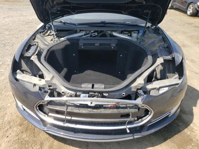 5YJSA1H18EFP38274 - 2014 TESLA MODEL S ლურჯი ფოტო 11