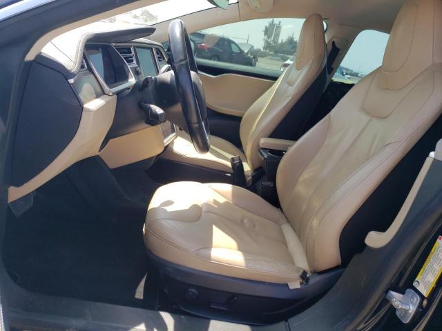 5YJSA1H18EFP38274 - 2014 TESLA MODEL S ლურჯი ფოტო 7