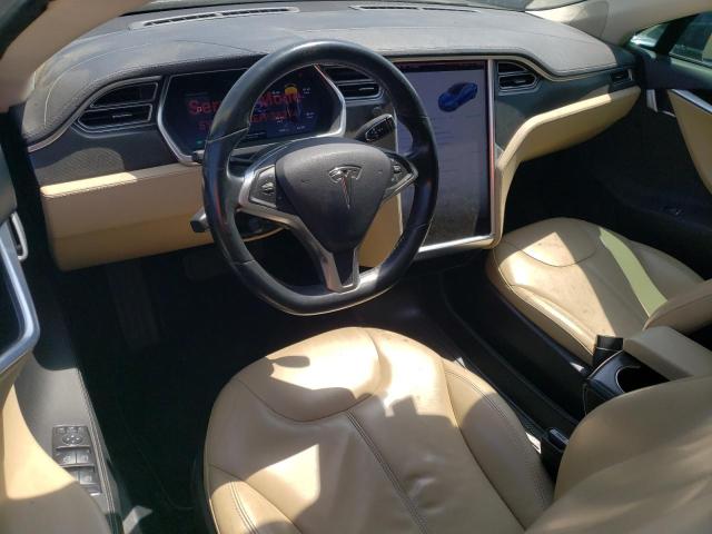 5YJSA1H18EFP38274 - 2014 TESLA MODEL S ლურჯი ფოტო 8