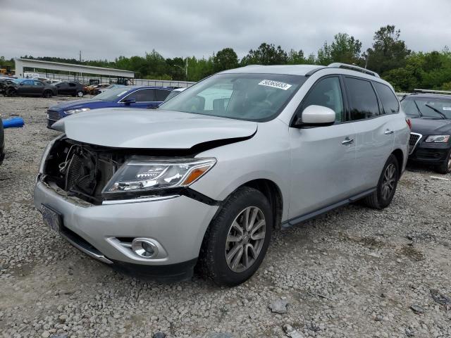 5N1AR2MM4GC603332 - 2016 NISSAN PATHFINDER S SILVER photo 1