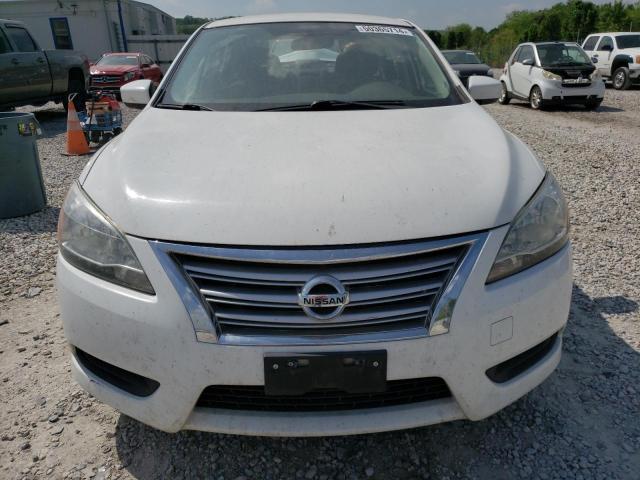 3N1AB7AP9FL659440 - 2015 NISSAN SENTRA S WHITE photo 5