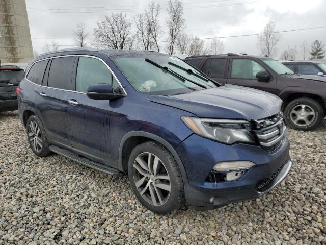 5FNYF6H01GB073544 - 2016 HONDA PILOT ELITE BLUE photo 4