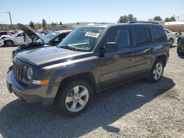 1C4NJPFA4GD812335 - 2016 JEEP PATRIOT LATITUDE GRAY photo 1