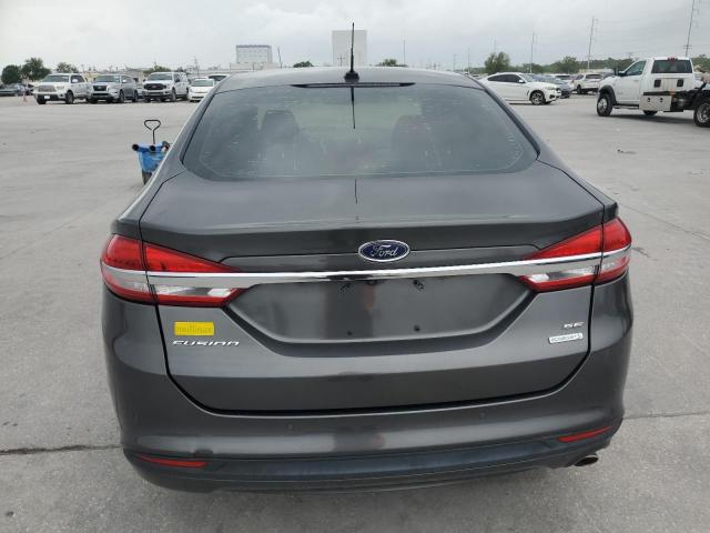 3FA6P0HD5HR353235 - 2017 FORD FUSION SE GRAY photo 6