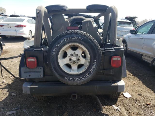 1J4FA59S93P354260 - 2003 JEEP WRANGLER / SAHARA BLACK photo 6