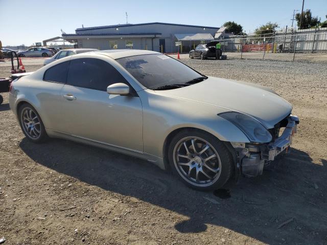 JNKCV54E55M401334 - 2005 INFINITI G35 TAN photo 4