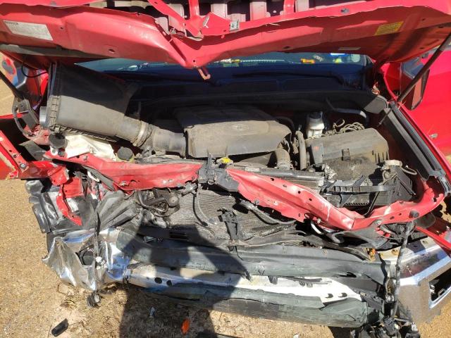 5TFRY5F13EX154830 - 2014 TOYOTA TUNDRA DOUBLE CAB SR/SR5 RED photo 11
