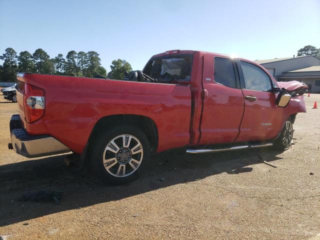 5TFRY5F13EX154830 - 2014 TOYOTA TUNDRA DOUBLE CAB SR/SR5 RED photo 3