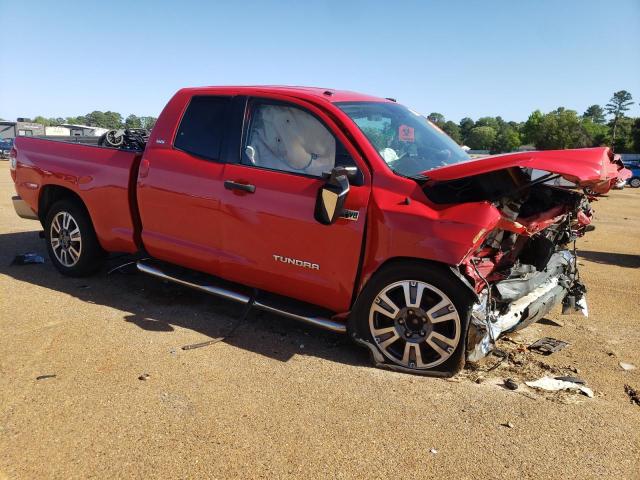 5TFRY5F13EX154830 - 2014 TOYOTA TUNDRA DOUBLE CAB SR/SR5 RED photo 4