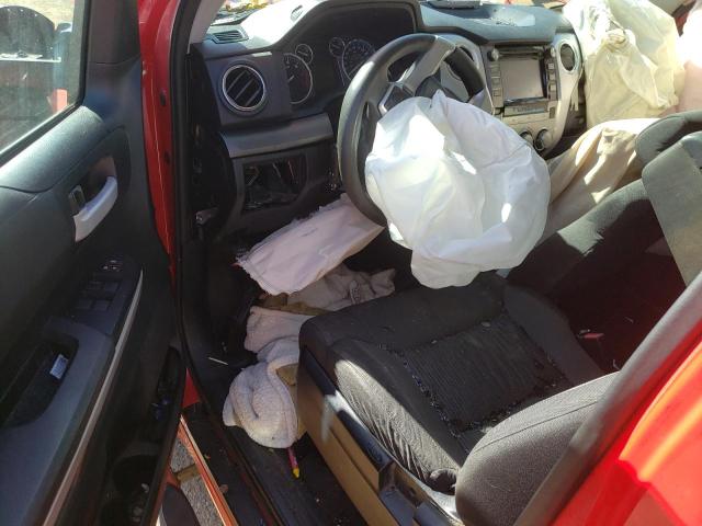 5TFRY5F13EX154830 - 2014 TOYOTA TUNDRA DOUBLE CAB SR/SR5 RED photo 8