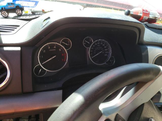 5TFRY5F13EX154830 - 2014 TOYOTA TUNDRA DOUBLE CAB SR/SR5 RED photo 9