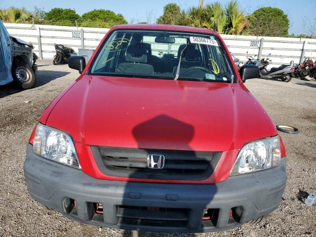 JHLRD2842YS007730 - 2000 HONDA CR-V LX RED photo 5