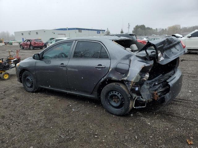 2T1BU4EE5AC370523 - 2010 TOYOTA COROLLA BASE Серый фото 2