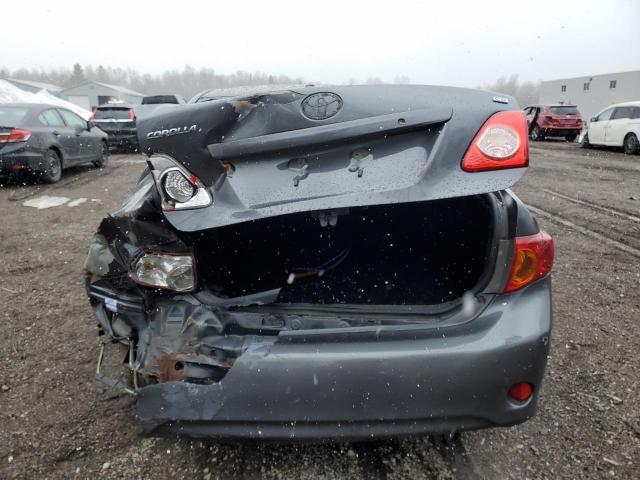 2T1BU4EE5AC370523 - 2010 TOYOTA COROLLA BASE Серый фото 6