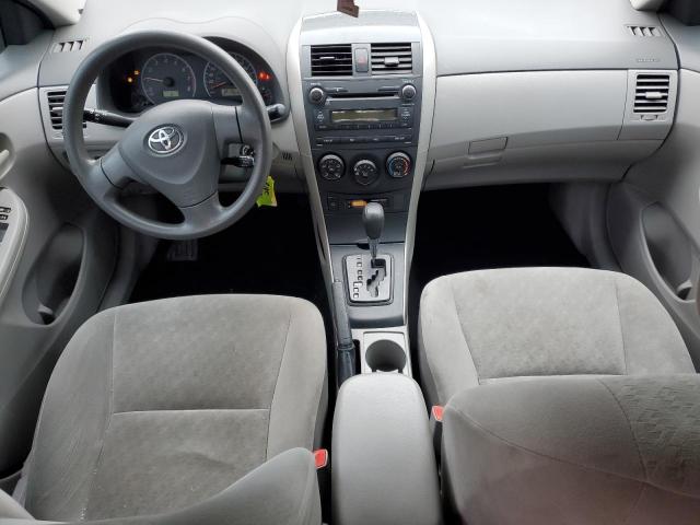 2T1BU4EE5AC370523 - 2010 TOYOTA COROLLA BASE Серый фото 8