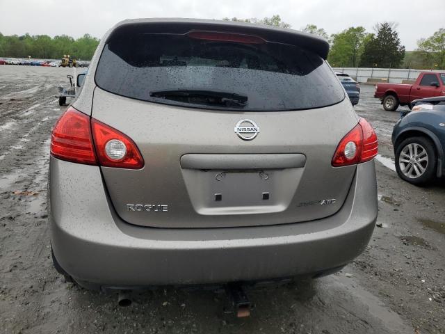 JN8AS5MV2AW141639 - 2010 NISSAN ROGUE S SILVER photo 6