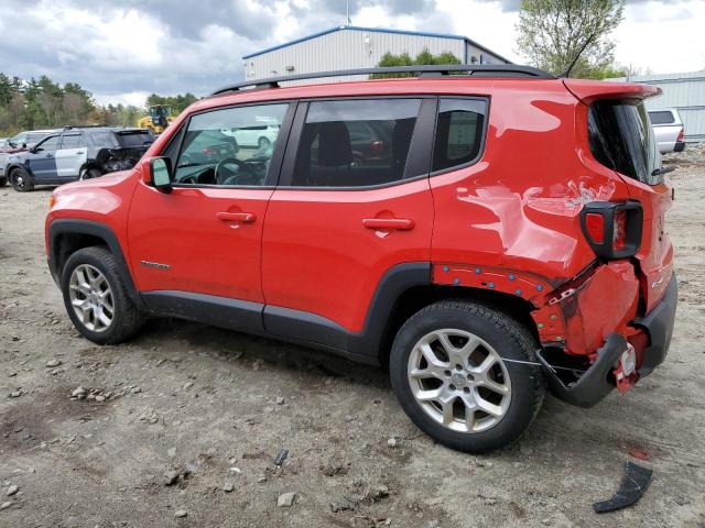 ZACCJBBTXFPC38146 - 2015 JEEP RENEGADE LATITUDE RED photo 2