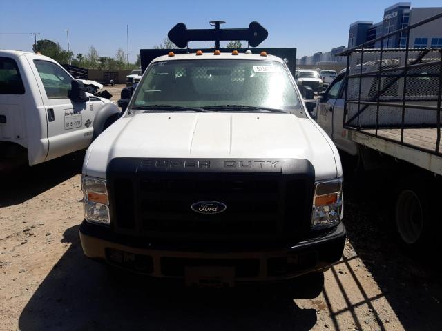 1FDSF34Y28ED09200 - 2008 FORD F350 SRW SUPER DUTY WHITE photo 5