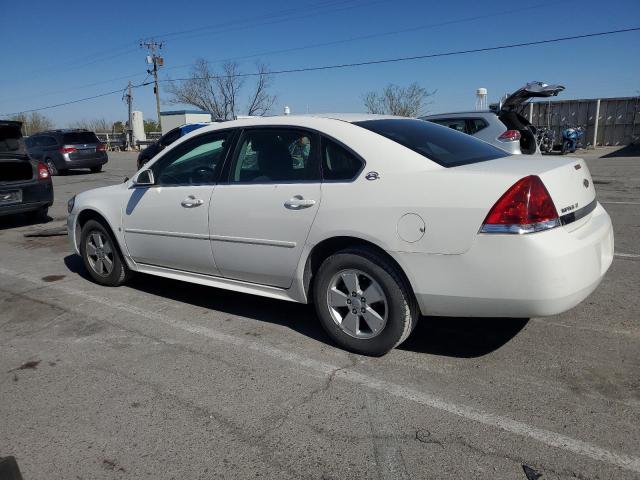 2G1WT57N791199459 - 2009 CHEVROLET IMPALA 1LT WHITE photo 2