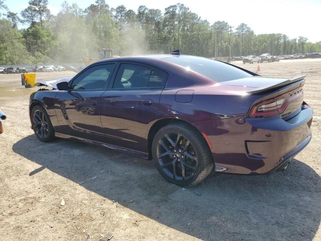 2C3CDXHG1NH246137 - 2022 DODGE CHARGER GT PURPLE photo 2