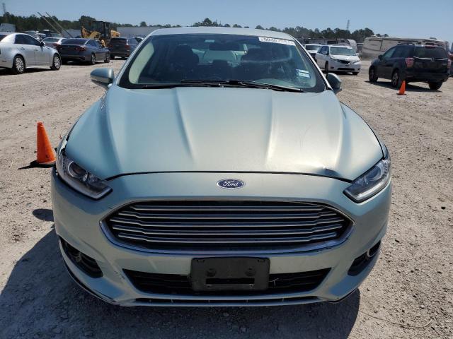 3FA6P0LU1ER225044 - 2014 FORD FUSION SE HYBRID SILVER photo 5