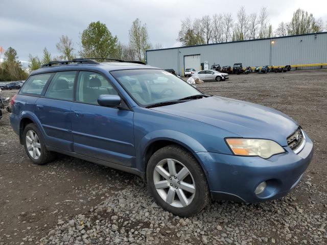 4S4BP62C277317466 - 2007 SUBARU OUTBACK OUTBACK 2.5I LIMITED BLUE photo 4