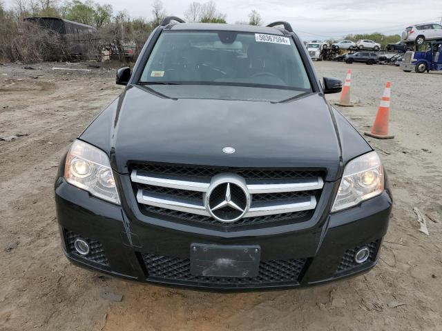 WDCGG8HB2CF787009 - 2012 MERCEDES-BENZ GLK 350 4MATIC BLACK photo 5