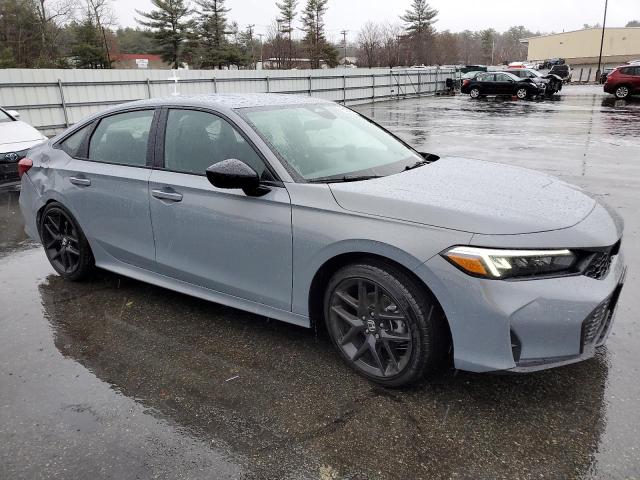 2HGFE2F55SH542396 - 2025 HONDA CIVIC SPORT ნაცრისფერი ფოტო 4