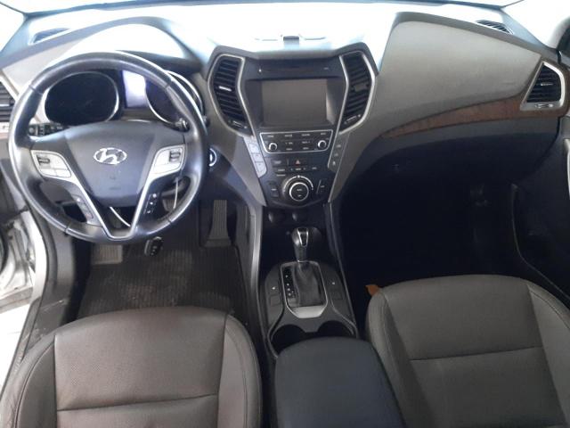 KM8SN4HF9HU217461 - 2017 HYUNDAI SANTA FE SE GRAY photo 8