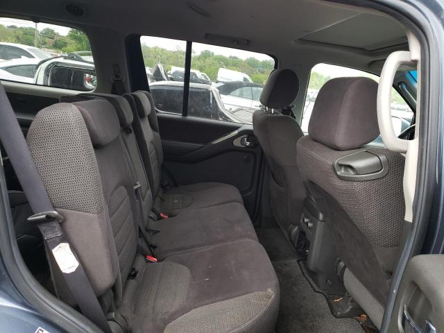 5N1AR18W35C737266 - 2005 NISSAN PATHFINDER LE BLUE photo 10