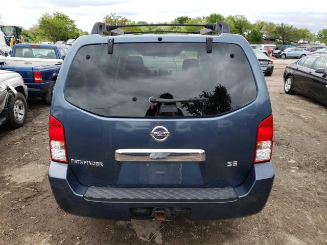 5N1AR18W35C737266 - 2005 NISSAN PATHFINDER LE BLUE photo 6