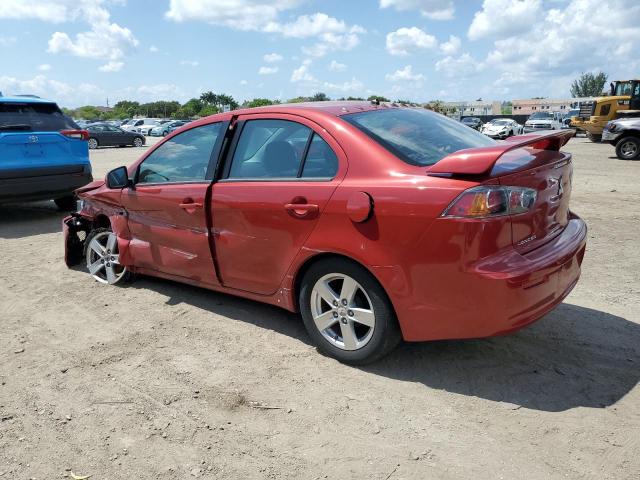 JA32U2FU1DU012254 - 2013 MITSUBISHI LANCER ES/ES SPORT RED photo 2