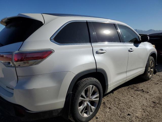 5TDJKRFH4FS188415 - 2015 TOYOTA HIGHLANDER XLE 白色 照片 3