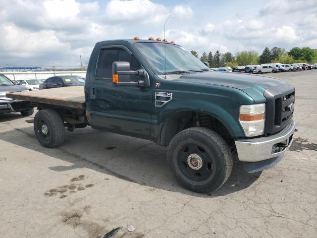 1FTWF31568EC33013 - 2008 FORD F350 SRW SUPER DUTY GREEN photo 4