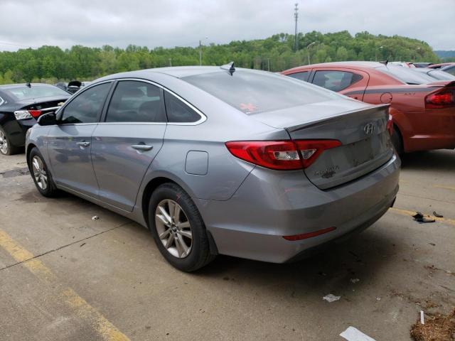 5NPE24AA0FH179215 - 2015 HYUNDAI SONATA ECO SILVER photo 2