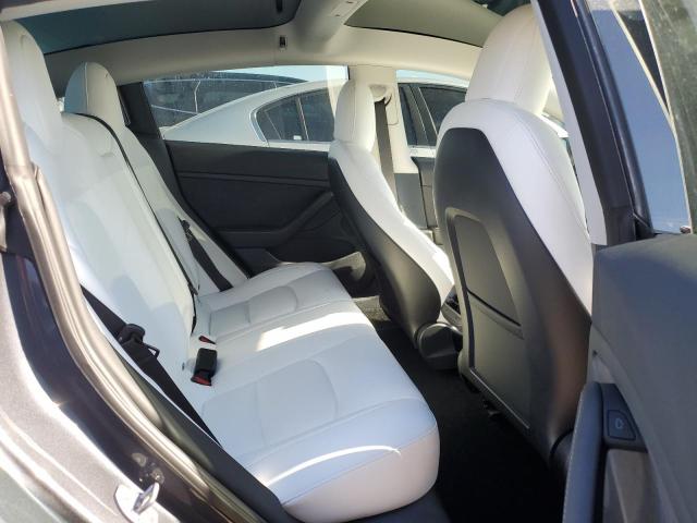 5YJ3E1EA8NF332587 - 2022 TESLA MODEL 3 GRAY photo 10