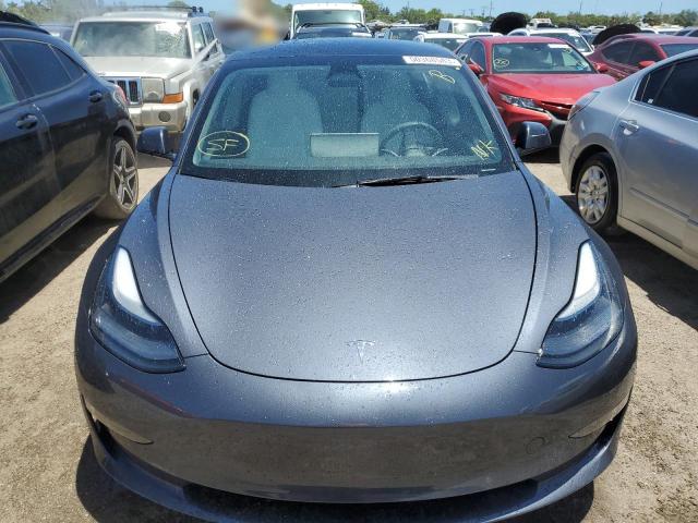 5YJ3E1EA8NF332587 - 2022 TESLA MODEL 3 GRAY photo 5