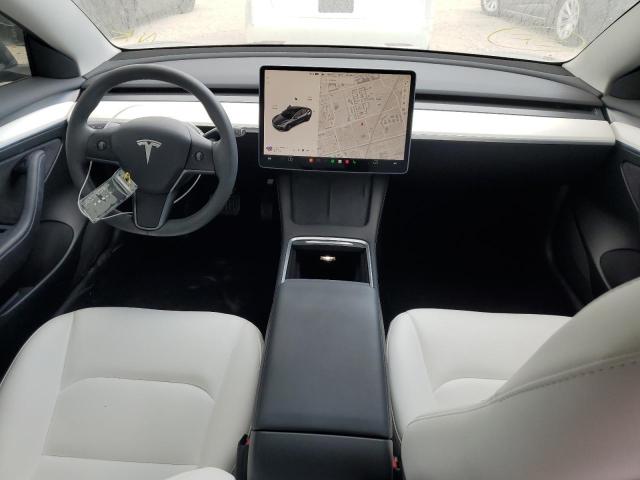 5YJ3E1EA8NF332587 - 2022 TESLA MODEL 3 GRAY photo 8